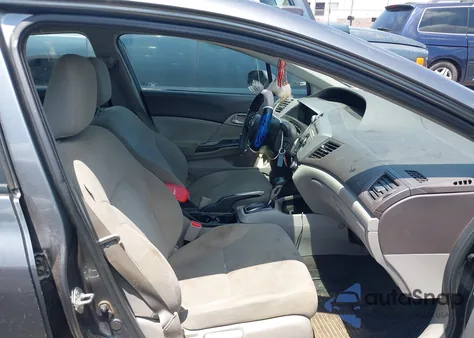 2012 Honda Civic Lx из США, поврежденный, VIN 2HGFB2F56CH306379